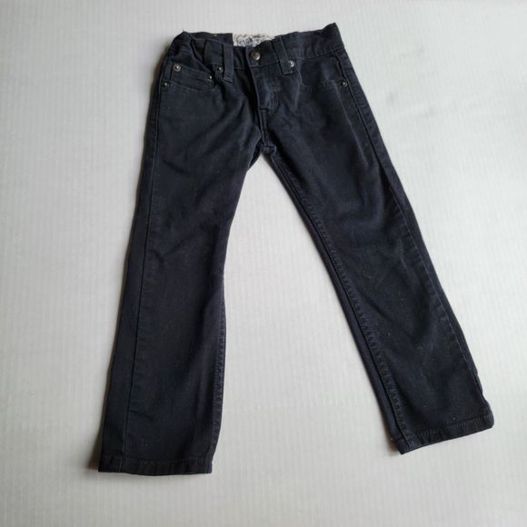 Signature By Levi Strauss & Co Black Denim Jeans Skinny - Size 5 Regular - Picture 4 of 7